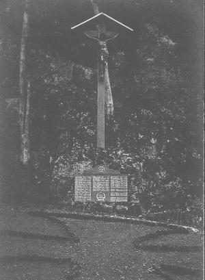 Heldengedenksttte an der Anlage (Forstberg) vor 1938